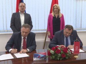 Додик и Ђорђевић потписали споразума о принципима заједничког дјеловања